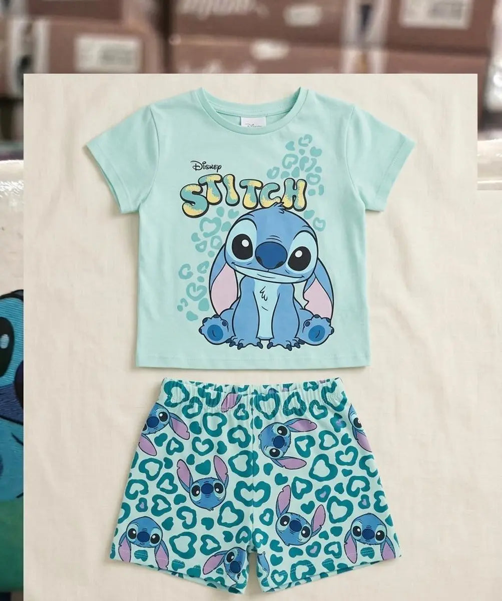 Sabor Pigiama corto bambina Stitch