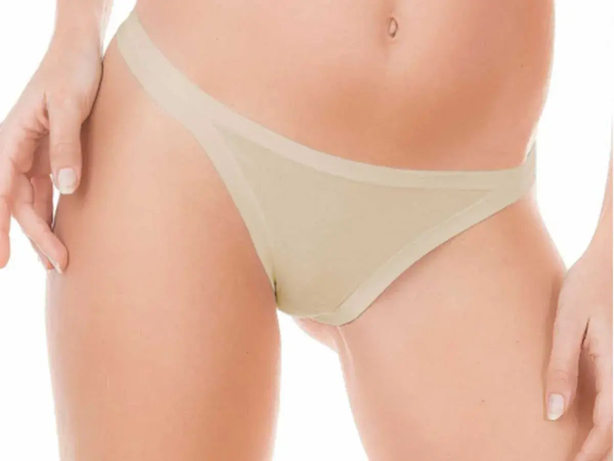 Tanga basic cotone elasticizzato e modal Jadea – 507 3PZ