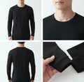 Maglia manica lunga girocollo in CALDO COTONE uomo MANSUE’ – 240/241 2pz