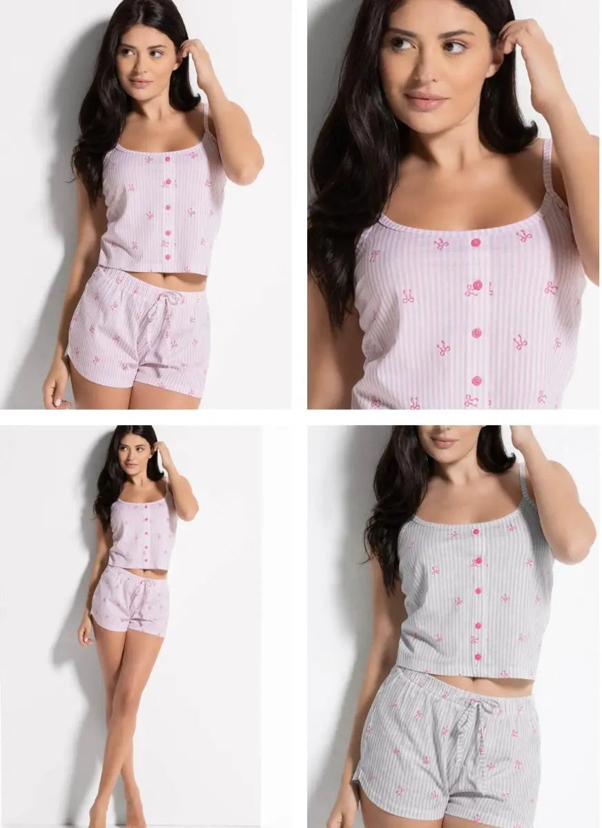 Love & Bra Pigiama corto bretellina  Nightwear 104098