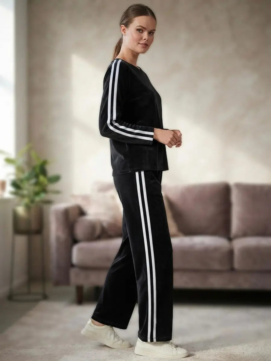 TUTA DONNA VELOUR INFIORE 4508