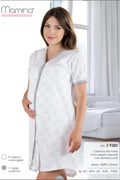 Z9282 CAMICIA DA NOTTE M/M APERTA – MAMINA