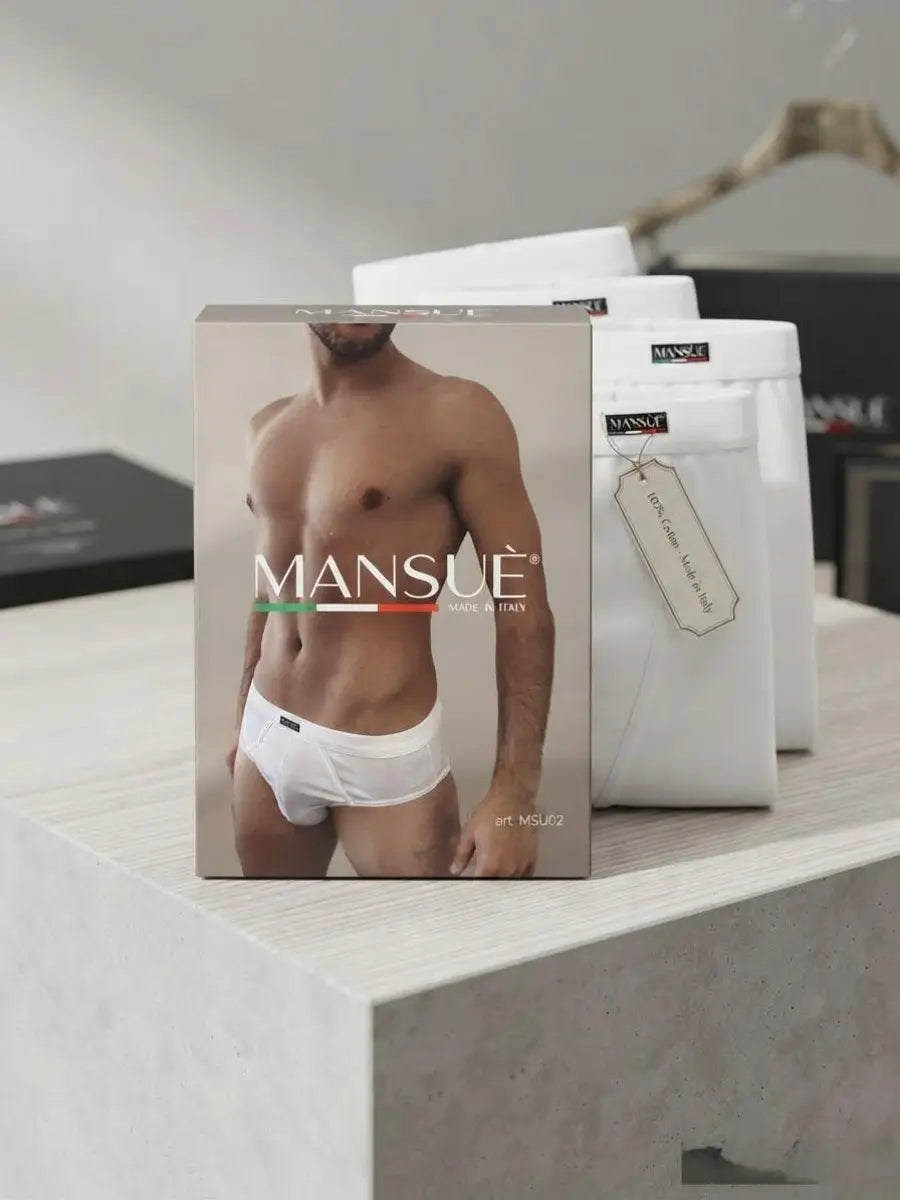 Mansue' Slip elastico interno in COTONE uomo Mansue’ – MSU02 3PZ
