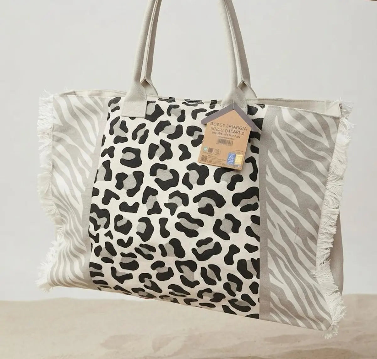 Sophie Borsa spiaggia multi safari 3