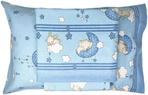 BIANCALUNA Completo letto nursery culla