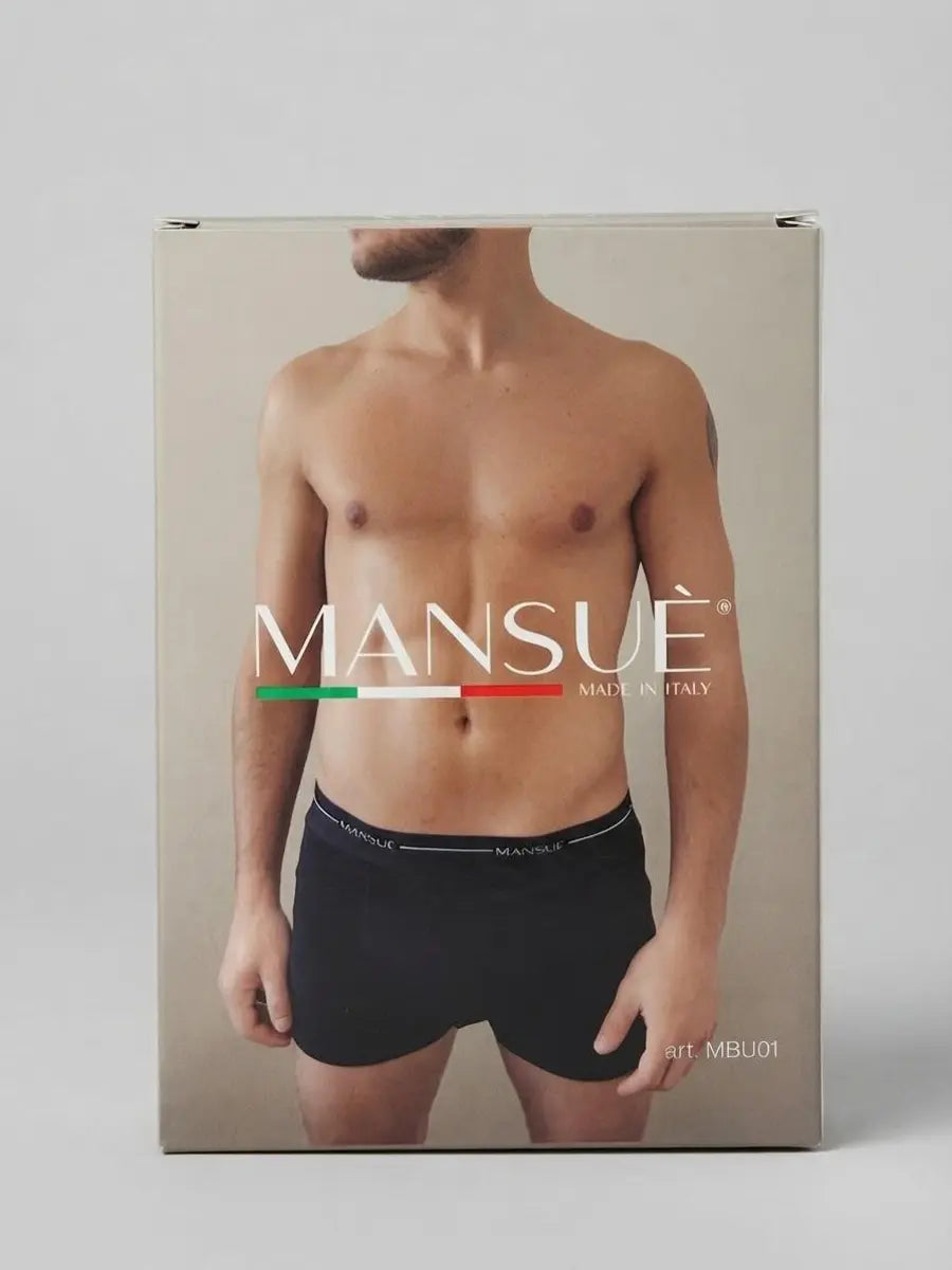 Mansue' Boxer elastico esterno in COTONE uomo Mansue’ – MBU01 3PZ