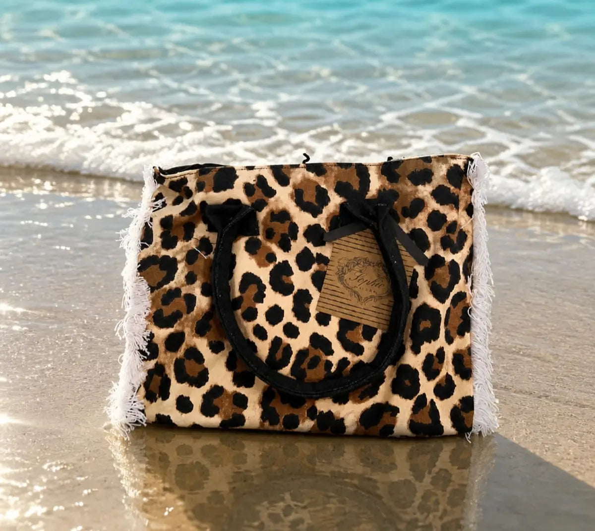 Sophie Borsa a mano leopardo
