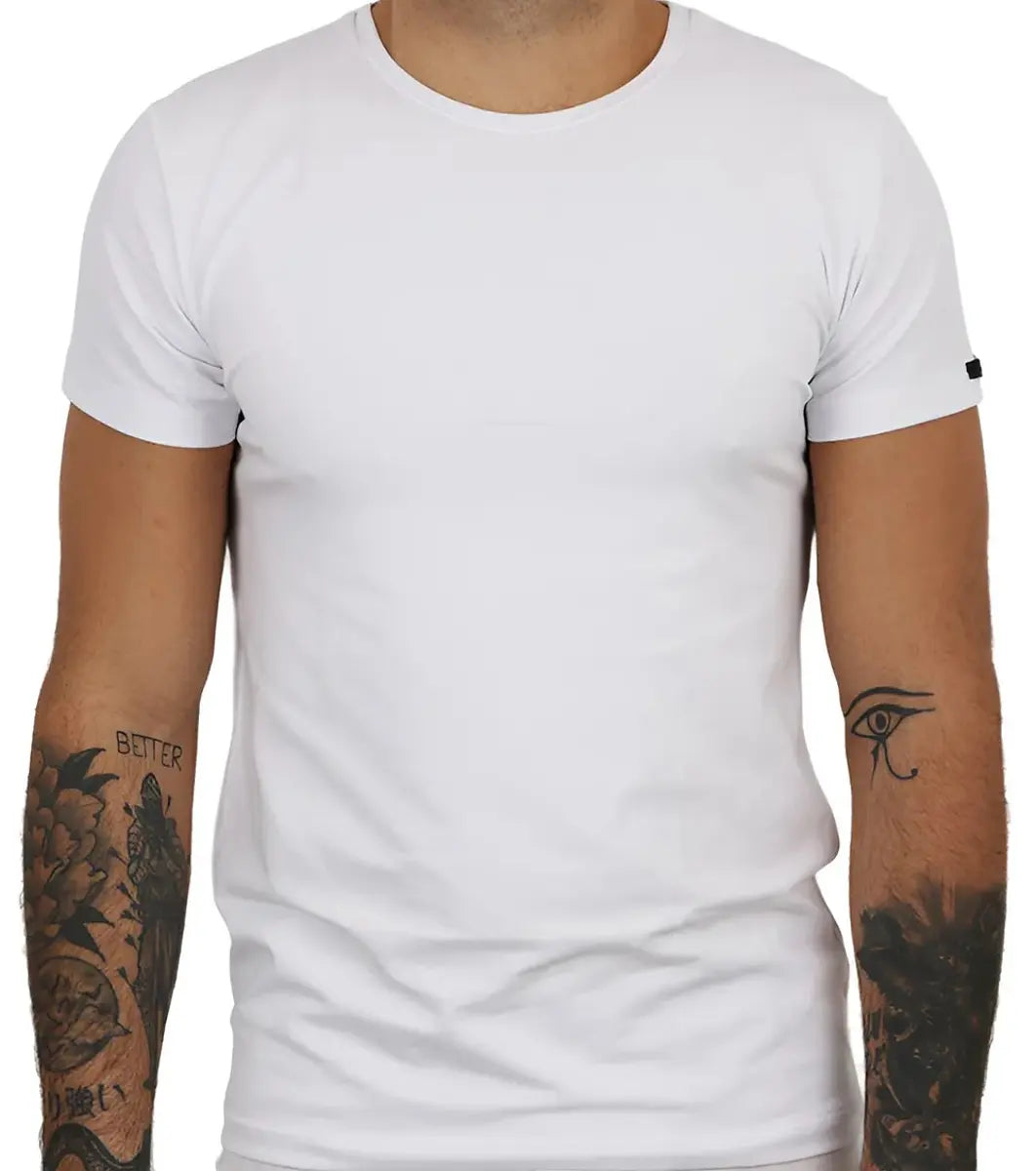 Mansue' Maglia mezza manica in COTONE MODAL uomo MANSUE’ – 40101/118/125 2PZ