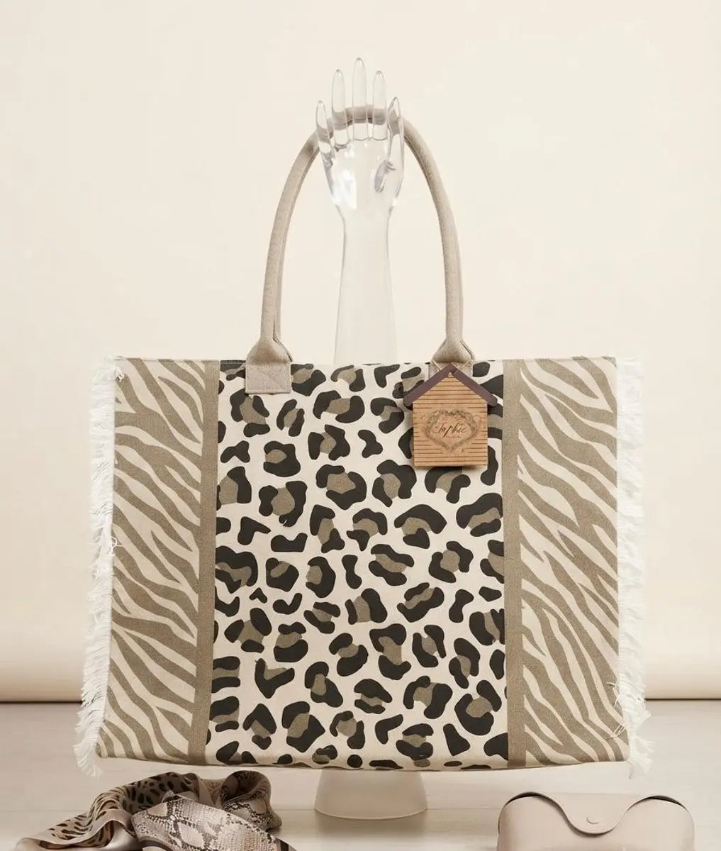 Sophie Borsa spiaggia multi safari 3