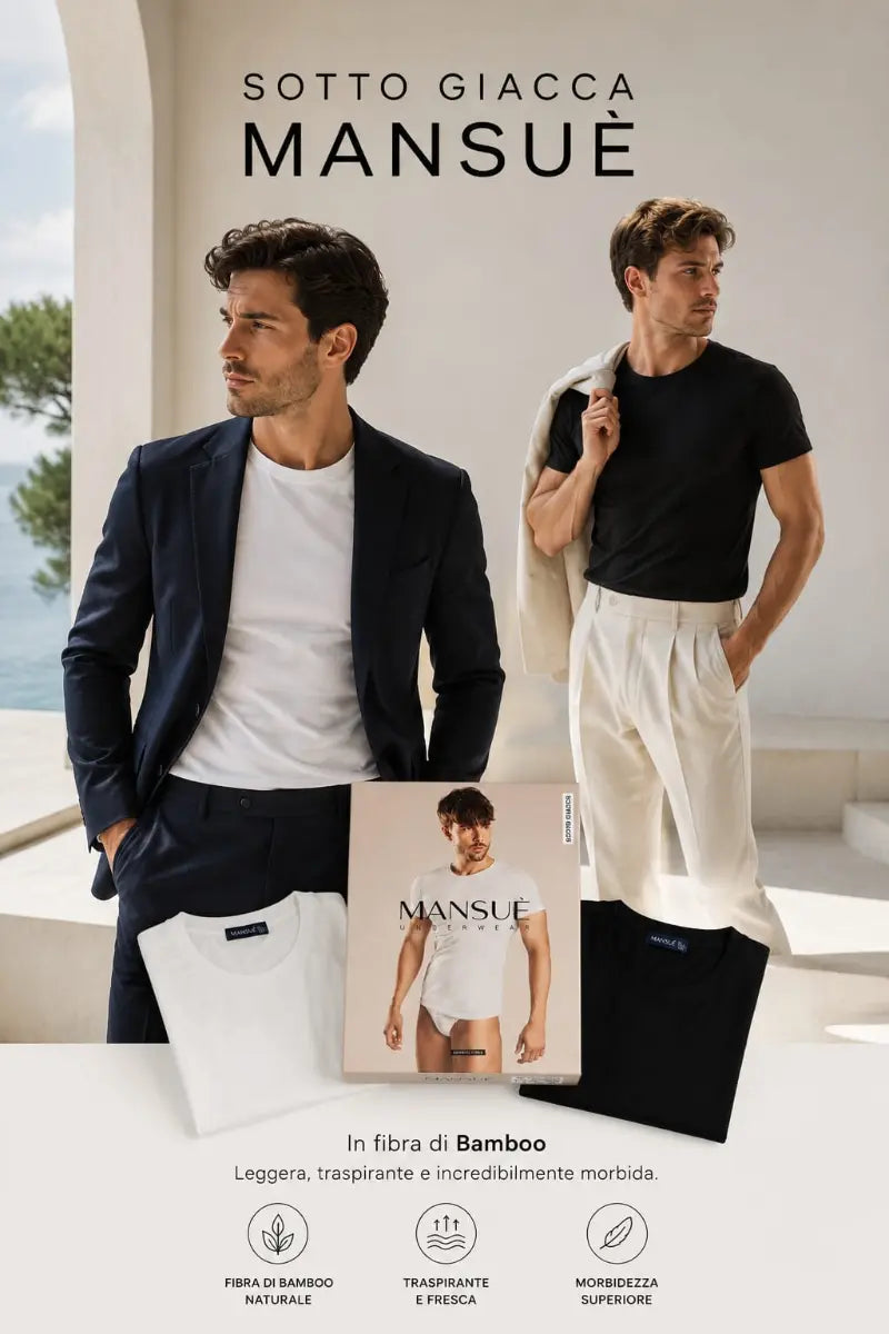 Mansue' Maglia sotto giacca bamboo