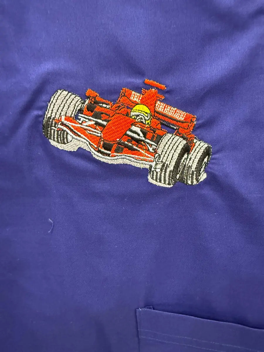 Grembiule bambino con stampa auto Mariano