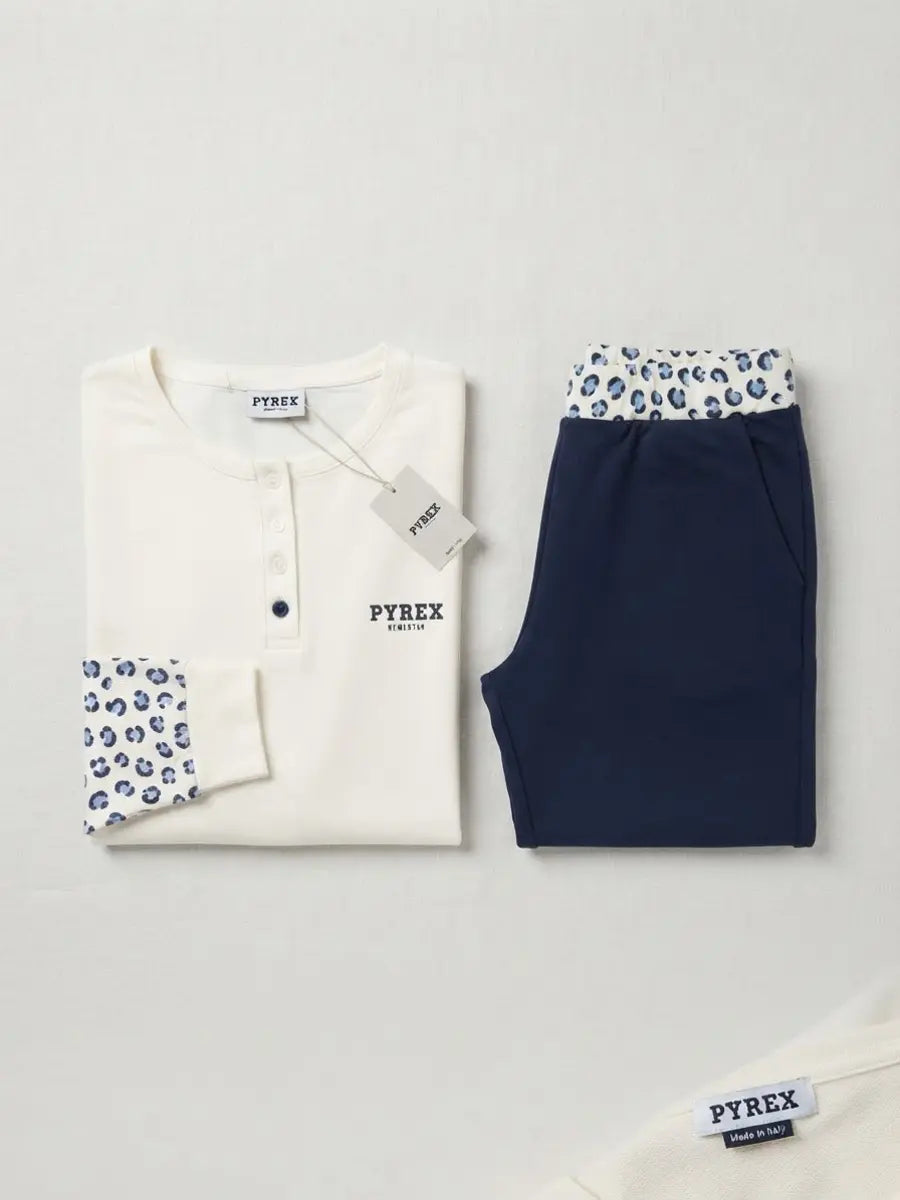 Pigiama Donna Pyrex Interlok art.d164