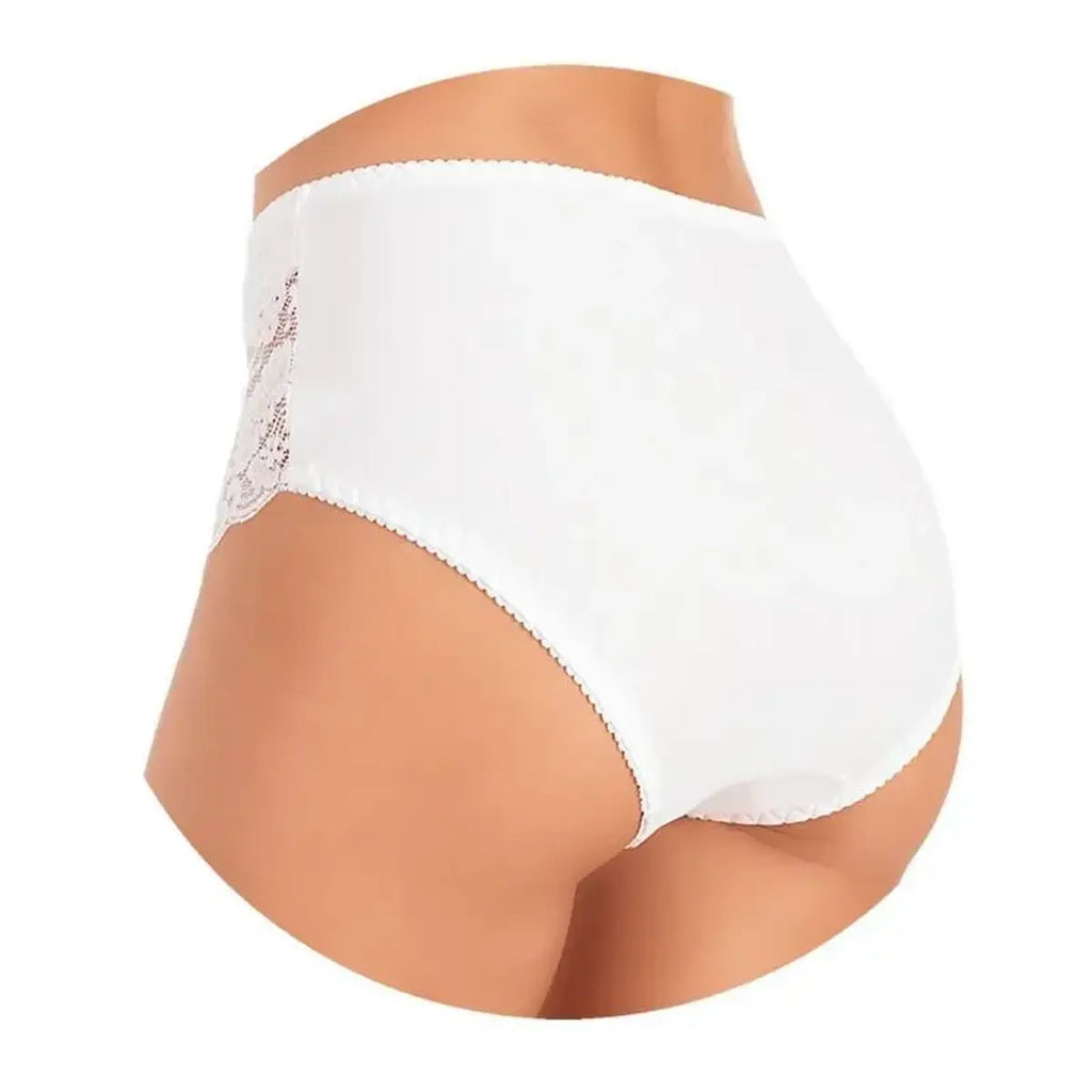 Slip alto donna in cotone modal e pizzo Jadea – 792 3PZ