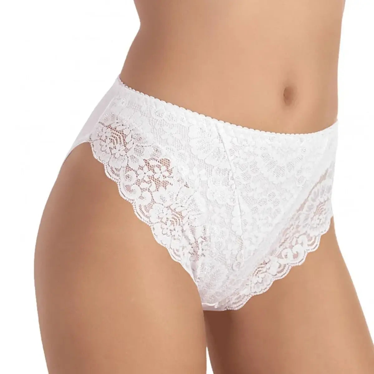 Slip alto donna in cotone modal e pizzo Jadea – 791 3PZ
