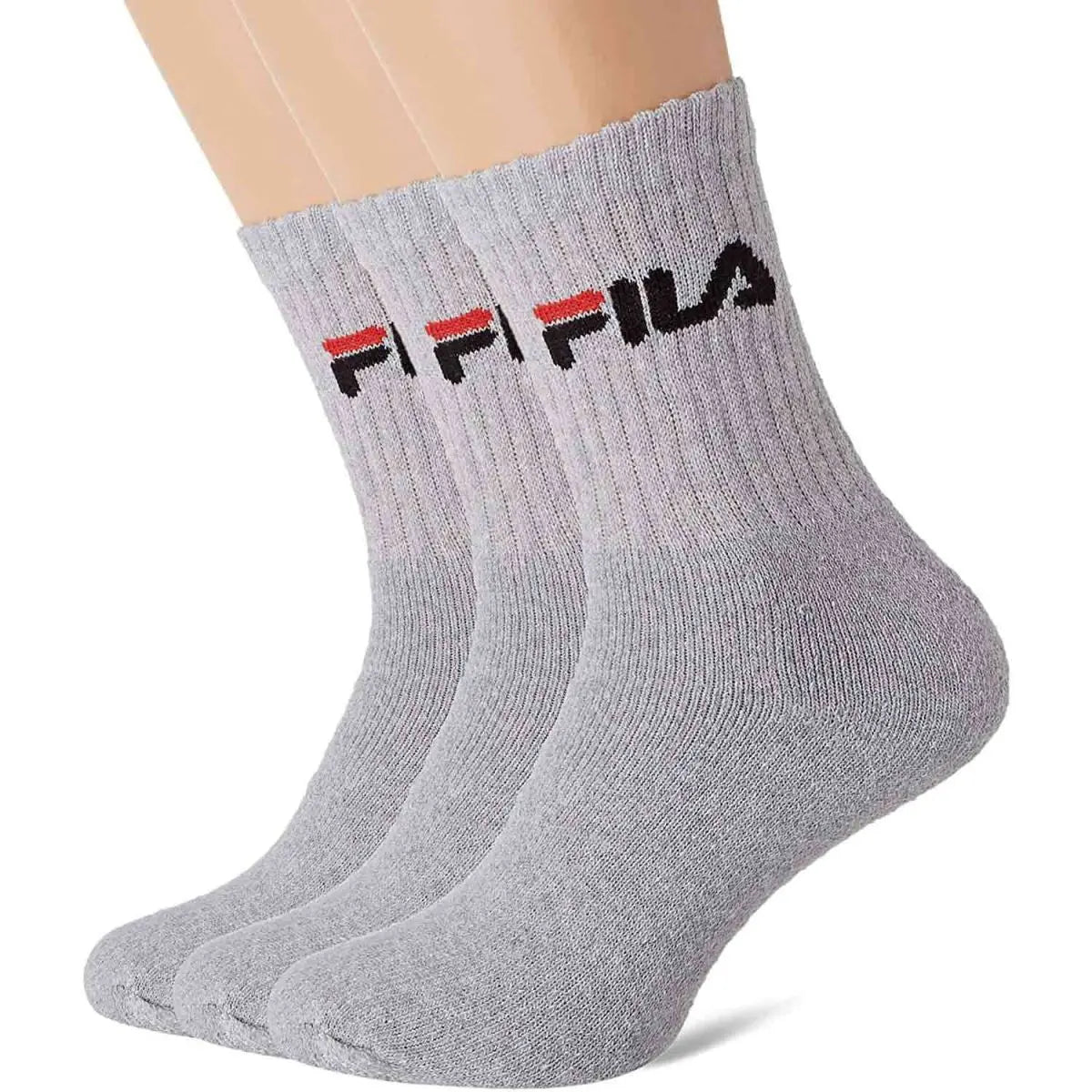 Calza corta tennis unisex in spugna 3pack Fila – F9505