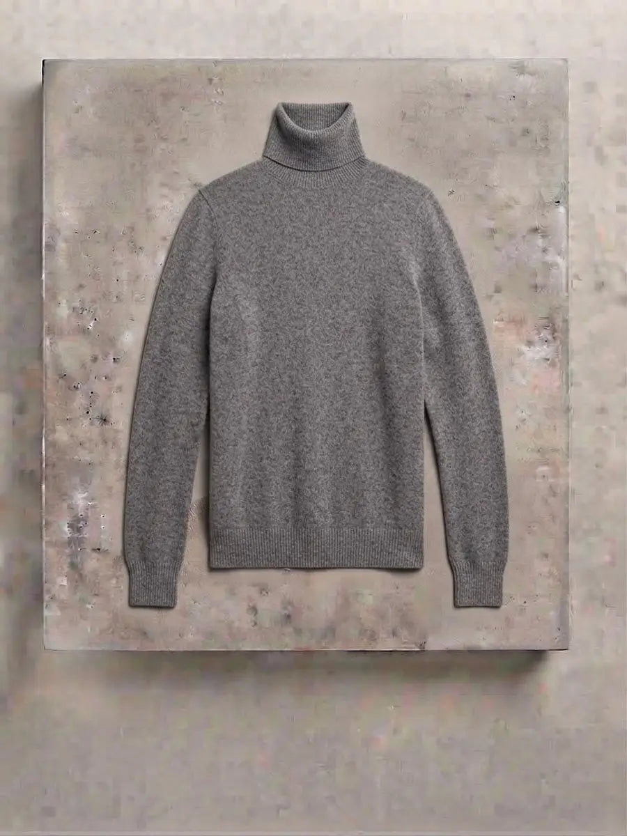 Kissimo Maglia Cashmere maniche lunghe collo alto art.Estel