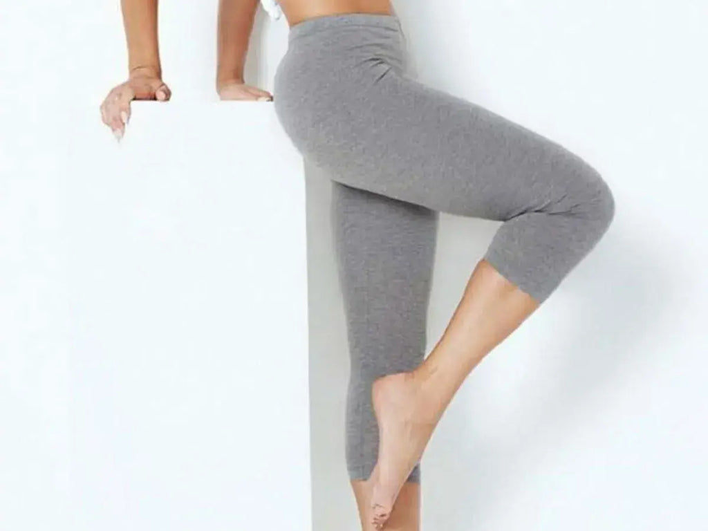 Leggins da donna capri corto in cotone elasticizzato Jadea – 4266