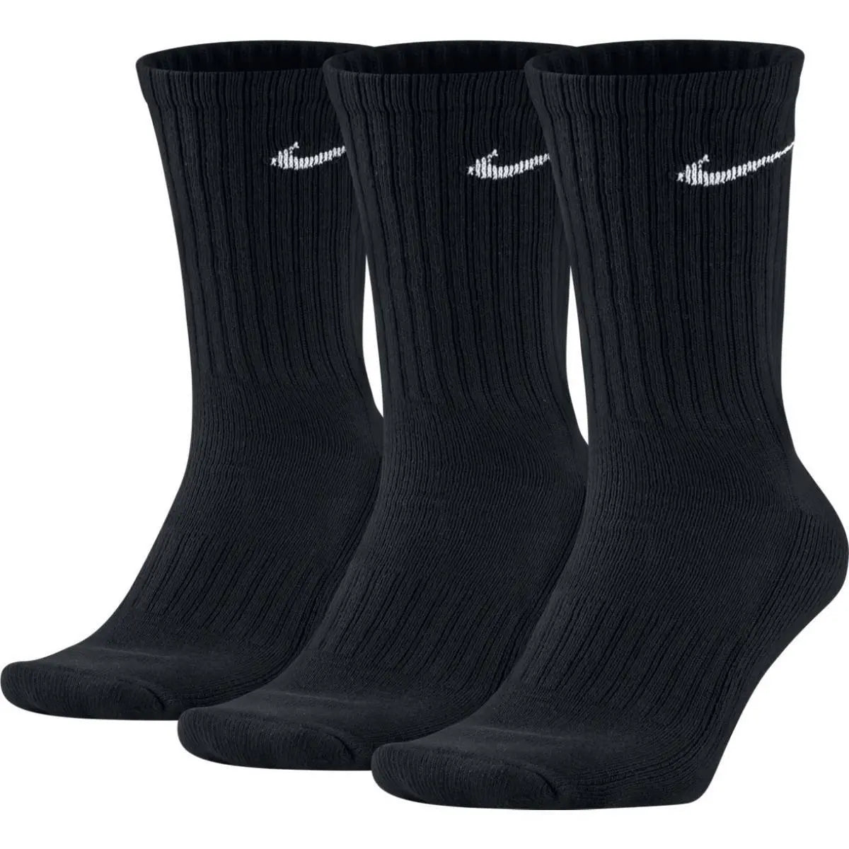 Tripack Calzini Neri Nike Crew