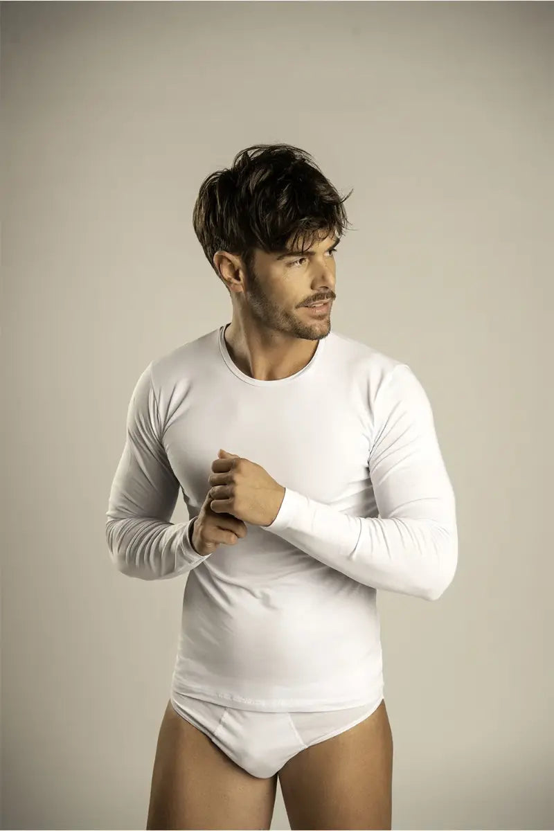 Mansuè Maglia manica lunga in COTONE MODAL uomo MANSUE’ – 40163/170 2PZ