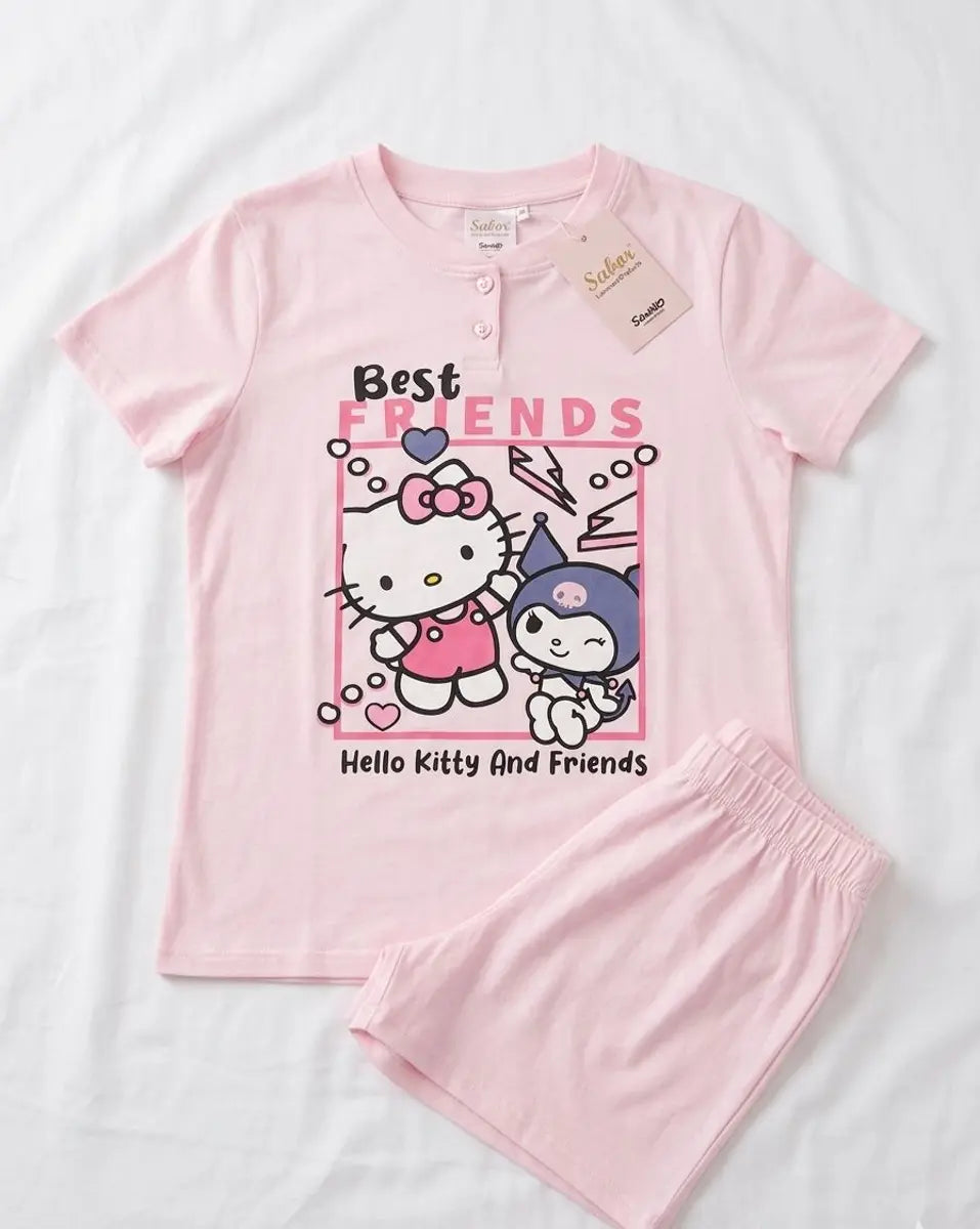 Sabor Pigiama corto Hello Kitty and Friends