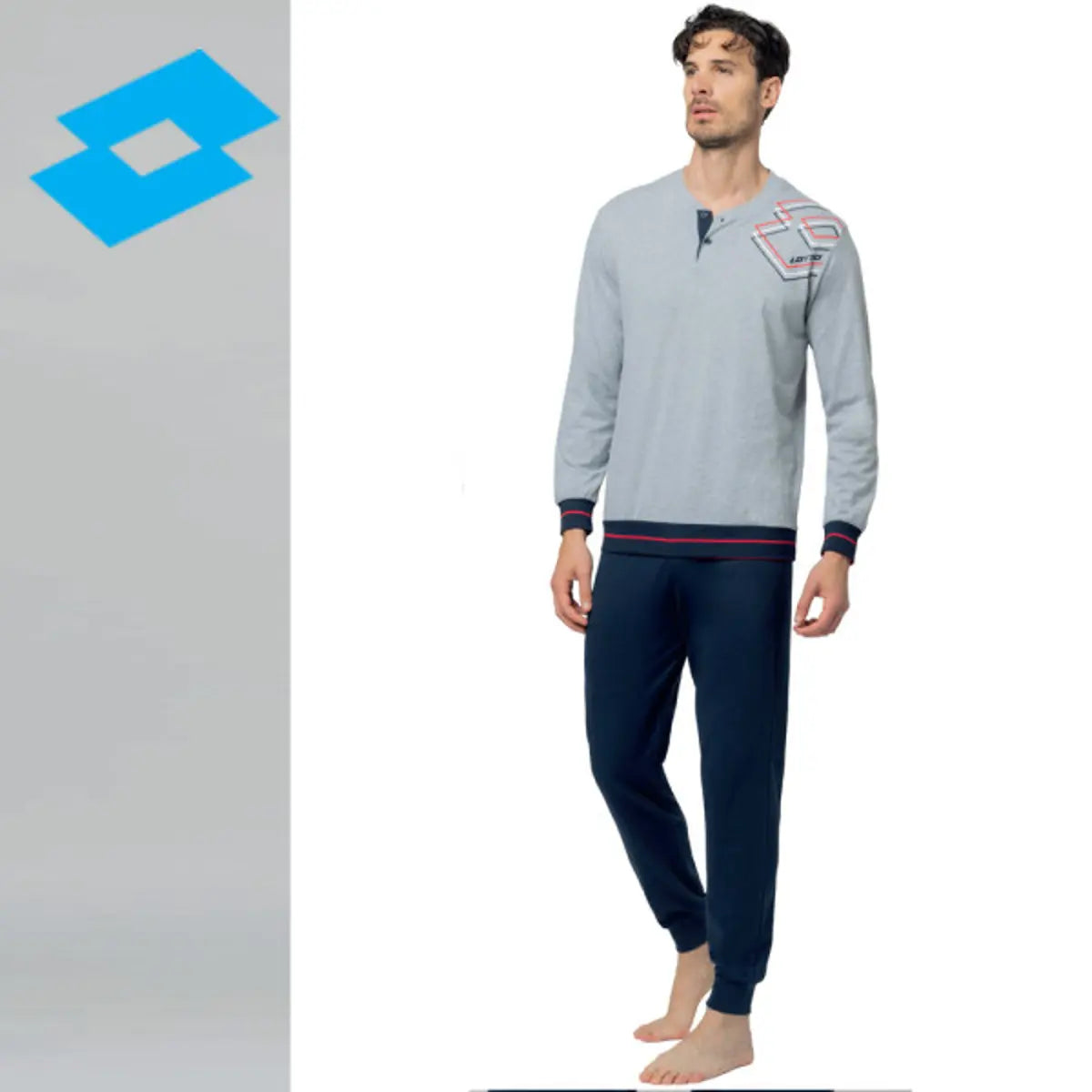 Pigiama Cotone Stemma HomeWear Lotto art.1226