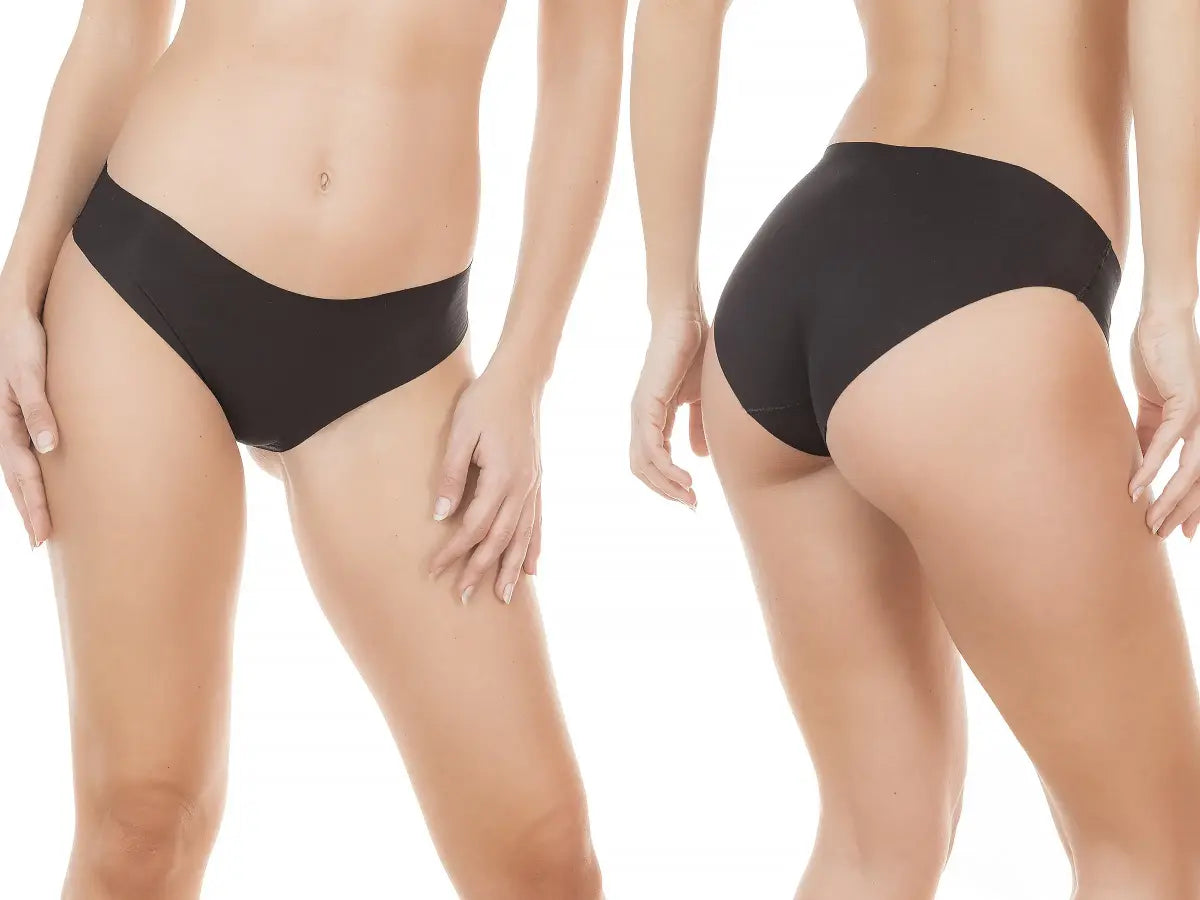 Slip vita bassa taglio laser in cotone elasticizzato Jadea – 8000