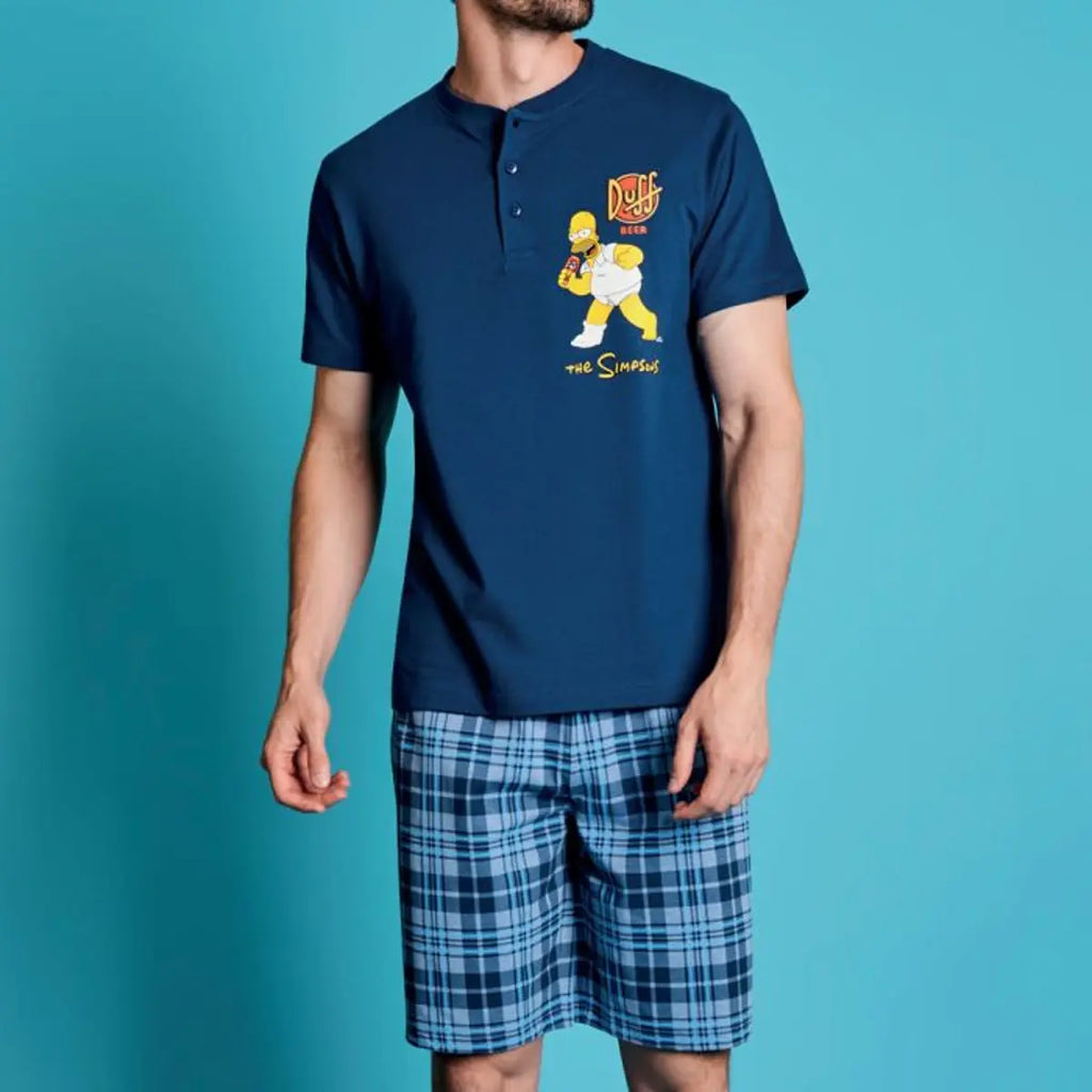Sabor PIGIAMA SERAFINO CORTO THE SIMPSONS 6729 COTONE UOMO