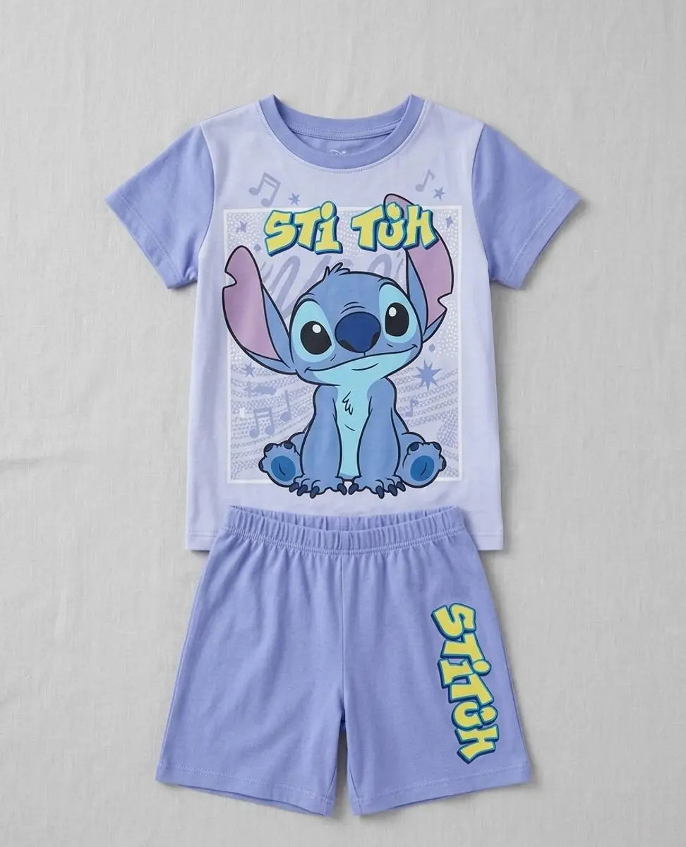 Sabor Pigiama corto bambina Stitch