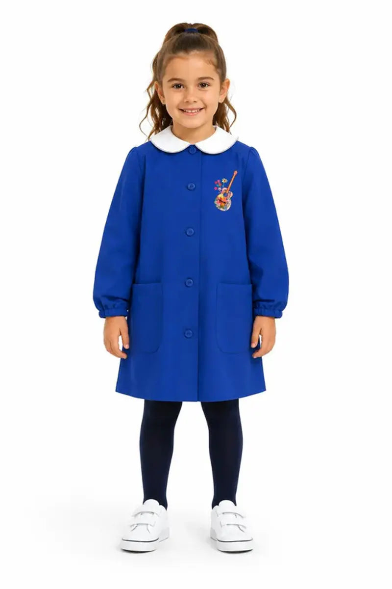 Grembiule scuola elementare blu bambina Siggi