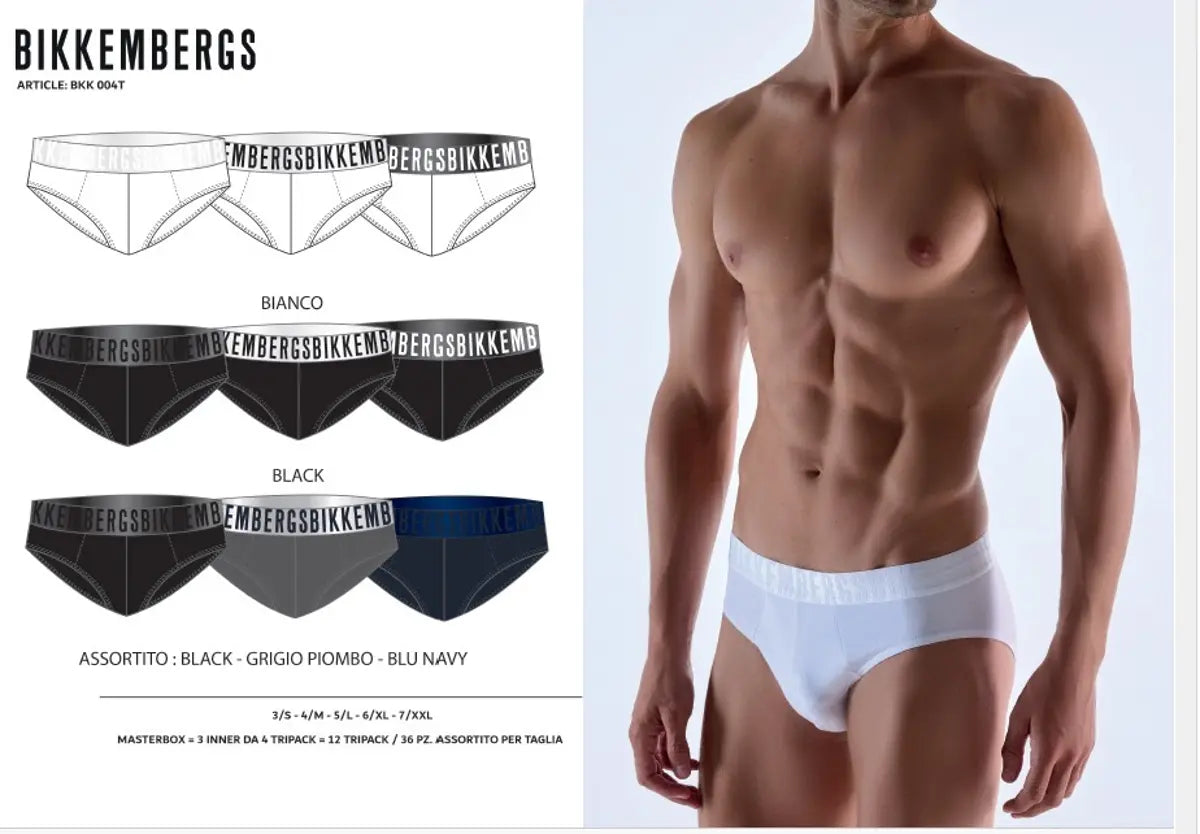 Slip Uomo Bikkembergs Assortito - Performance & Style Collection