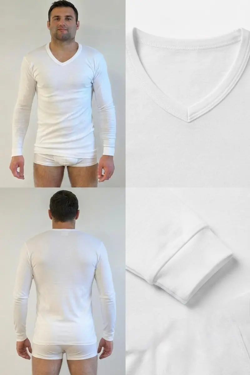 Mansue' Maglia manica lunga punta in CALDO COTONE uomo MANSUE’ – 250/251 2pz
