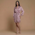 Biancaluna VESTAGLIA CON PIZZO