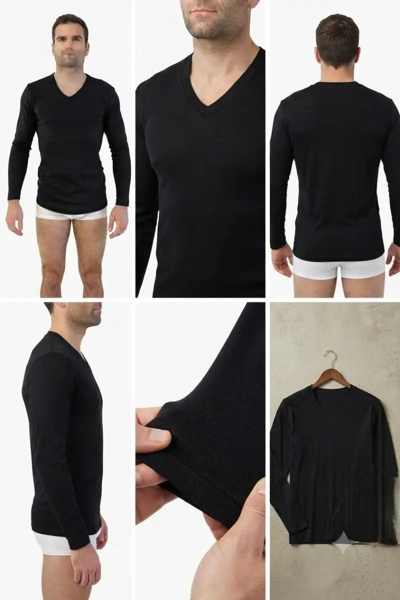 Mansue' Maglia manica lunga punta in CALDO COTONE uomo MANSUE’ – 250/251 2pz