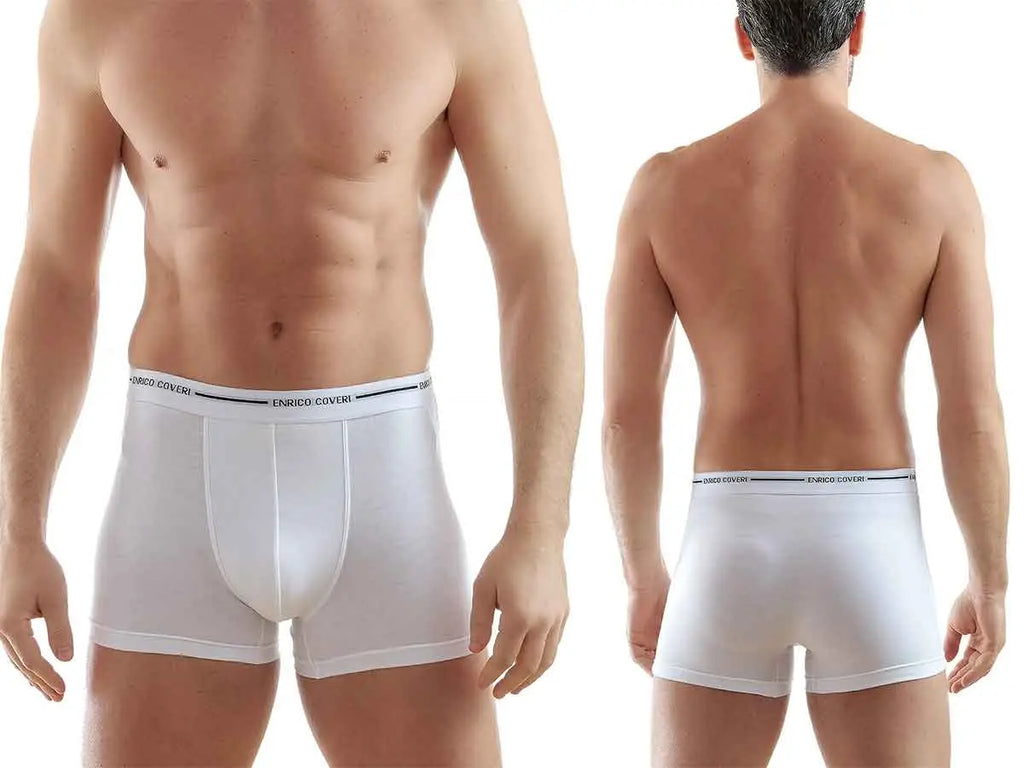 Boxer elastico esterno cotone bielastico Enrico Coveri – EB1000 3PZ