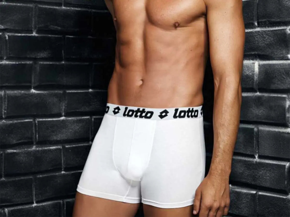 Boxer elastico esterno in cotone bielastico Lotto – LB1000 3PZ