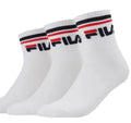 Calza corta sportiva unisex in cotone elasticizzato Fila – F9398 3PA
