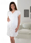 Camicia da notte donna mezza manica aperta Mamina – Z9312