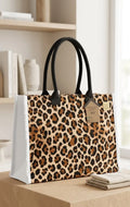 Shopie maison Borsa spiaggia leopardo